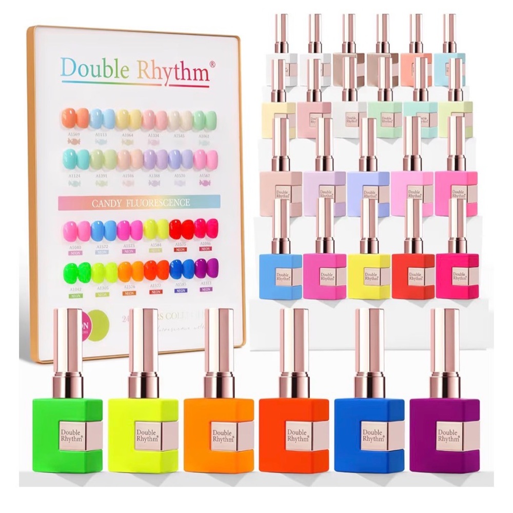 Brand new! Double Rhythm Gel Polish professional Set